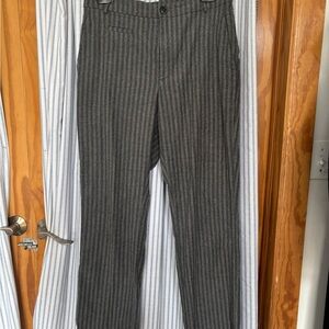 Paloma Wool Unisex Gray Pinstripe Pants